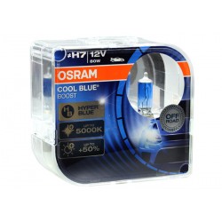 Żarówki H7 OSRAM COOL BLUE BOOST Hyper Blue 5000K Cena za komplet/2szt.
