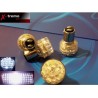 Bay15d - P21/5W 24x Super LED dwuwłóknowa biała 12Volt