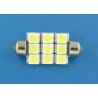 10x36 9 x SMD LED 5050 żarówka rurkowa C5W XTREME TECHNOLOGY